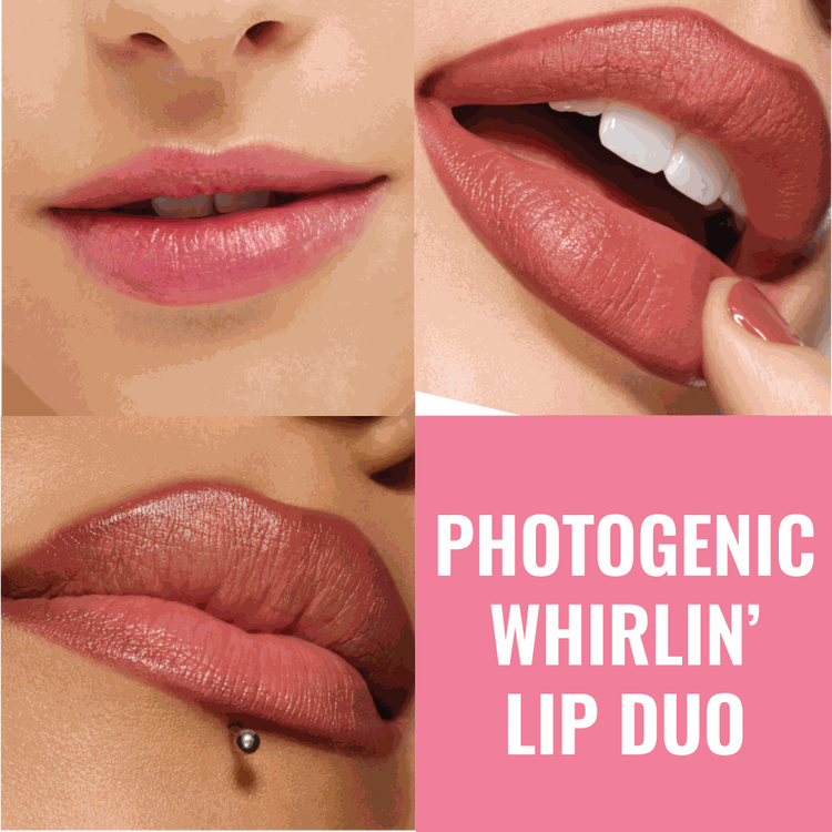 Set de labios - Photogenic Whirlin' Lip Duo, edición limitada