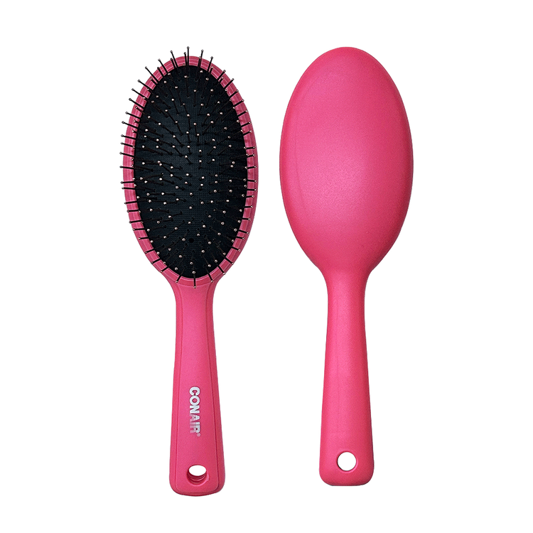 Color Pops - Cepillo con cerdas metálicas color fiusha