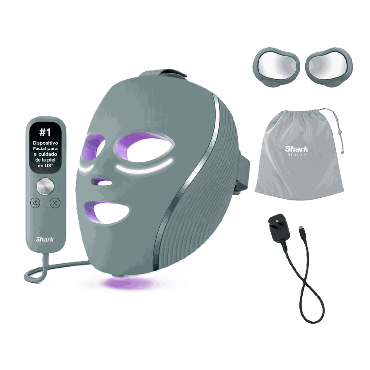 CryoGlow - Máscara facial LED, con tecnología refrescante