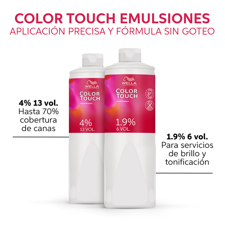 Color Touch - Emulsión, fiel al tono en todo cabello