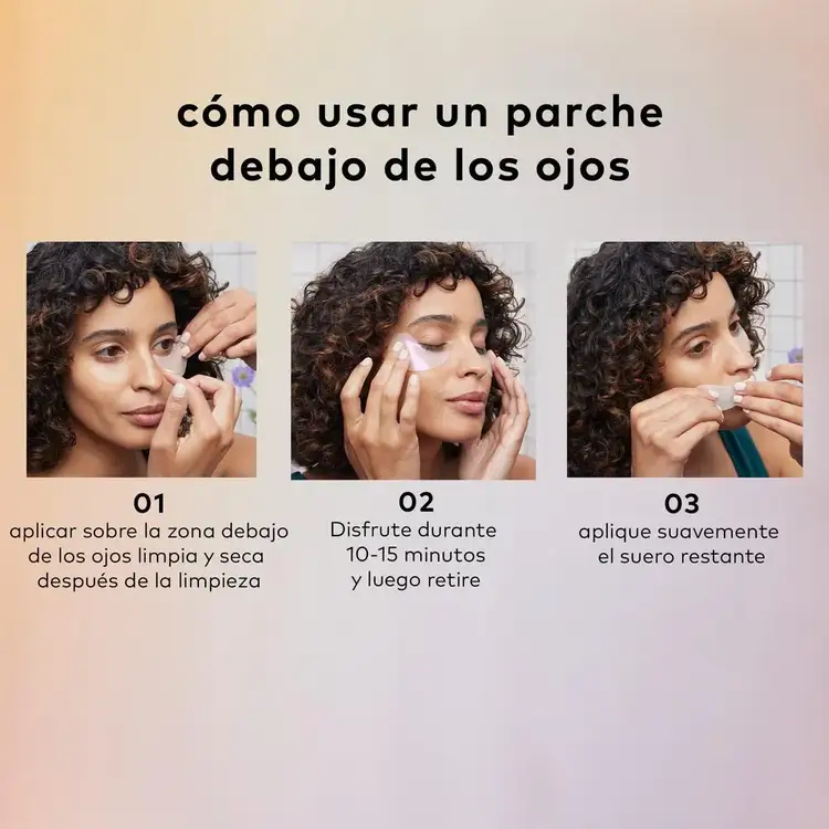 Brighten-Up Hydrogel - Parches de ojos, reduce apariencia de ojeras