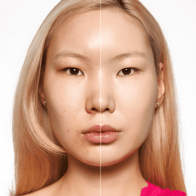 Natural Matte Mousse Foundation - Maquillaje, con fórmula acondicionadora de textura aireada