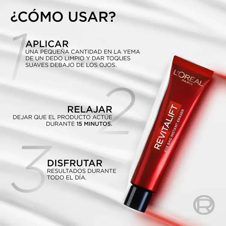 Revitalift Laser - Borrador de bolsas para ojos, reduce visiblemente las bolsas 15 ml