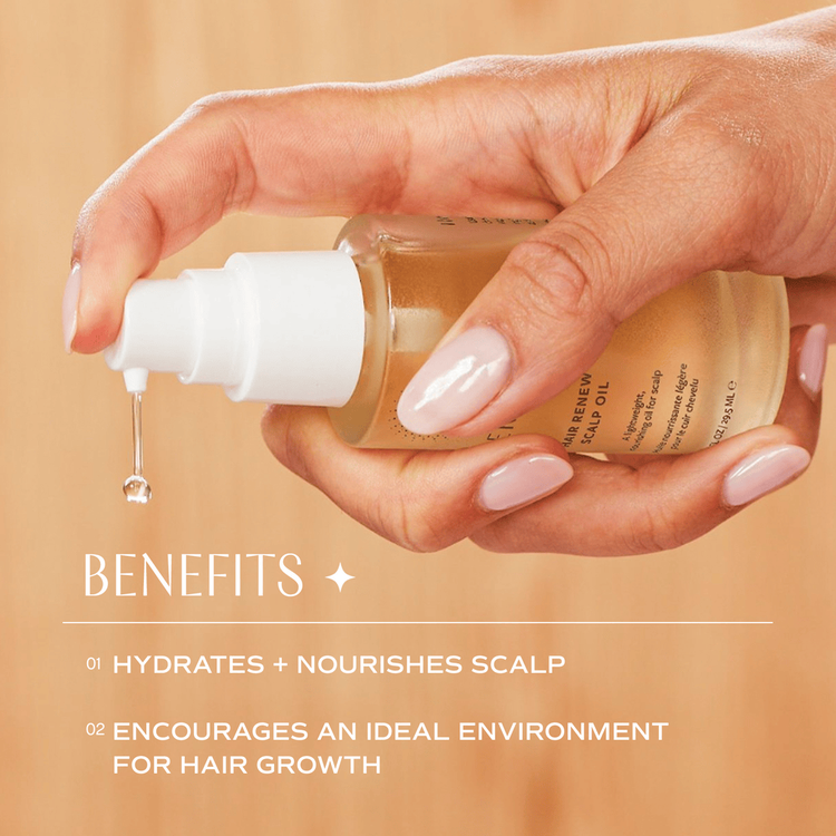 Hair Renew Scalp Aceite para cabello nutre el cuero cabelludo