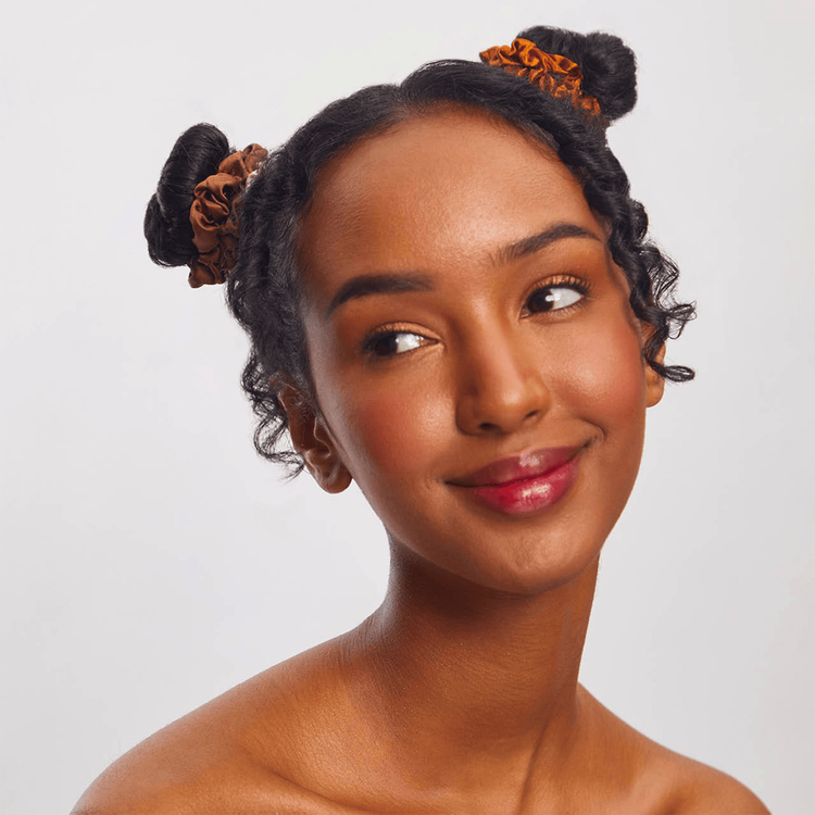 Satin Petite Scrunchies Scrunchies para cabello ideal para peinados