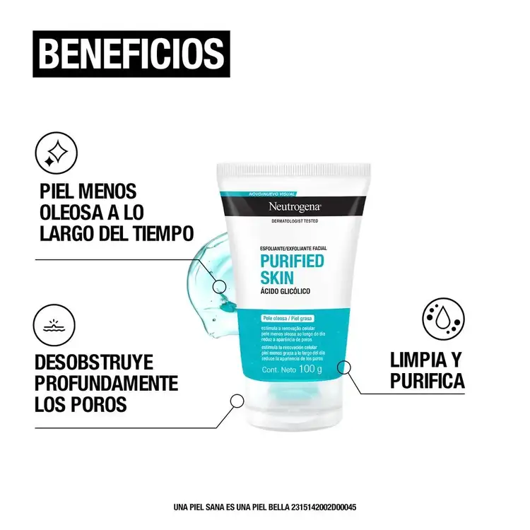 Purified Skin Exfoliante en gel