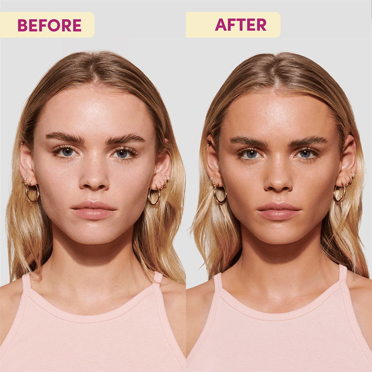 Antioxidant Face Tanning Suero autobronceador bronceado radiante