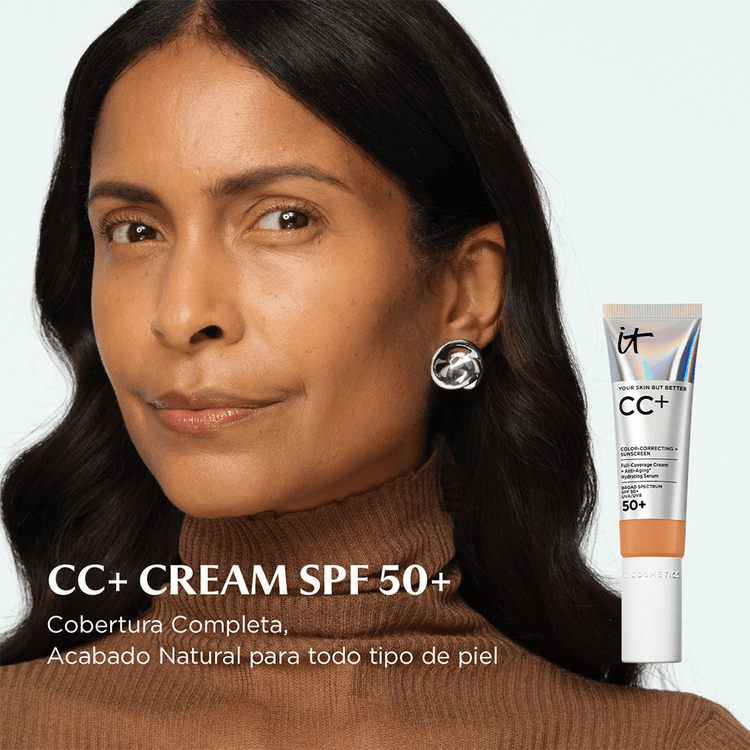 Your Skin But Better - CC+ foundation con SPF 50+, hidrata y corrige imperfecciones