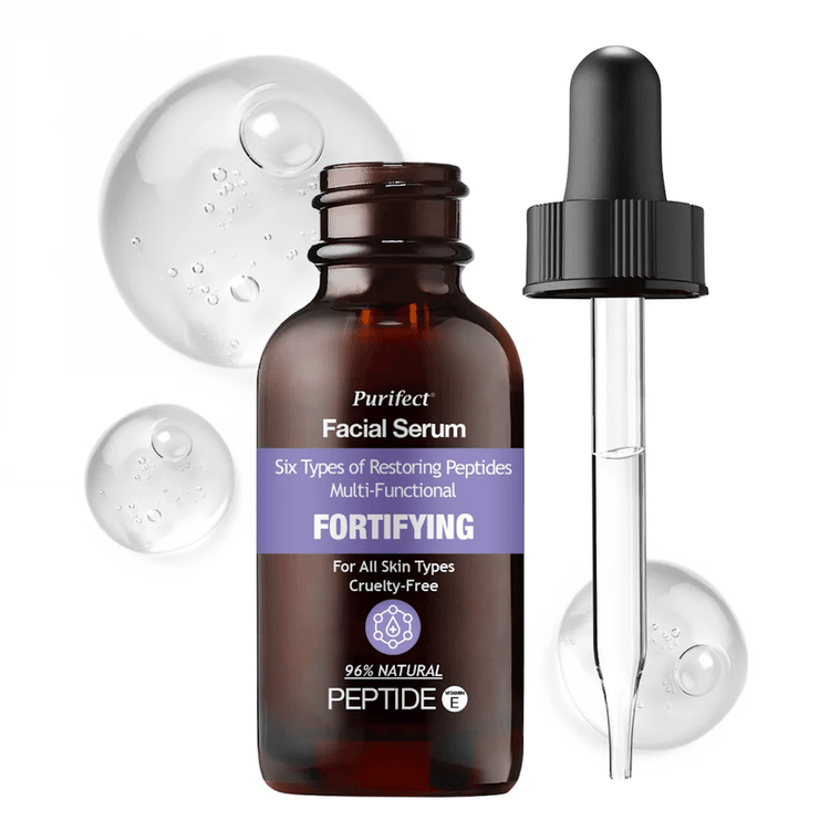 Facial Serum Fortifying Peptide + Vit E Serum facial fortalece y repara la barrera