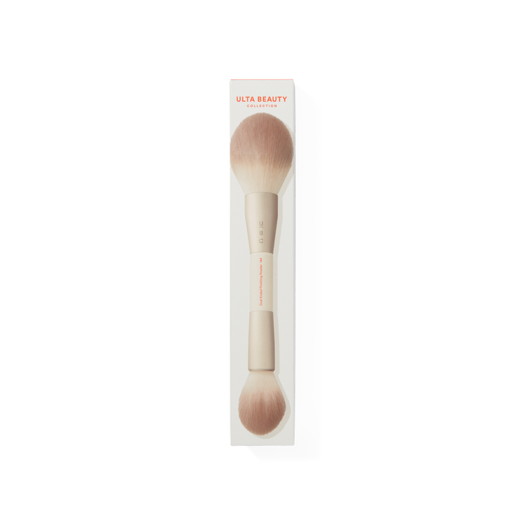 Dual Ended Finishing Powder Brush 144 Brocha de doble punta aplicación suave y precisa