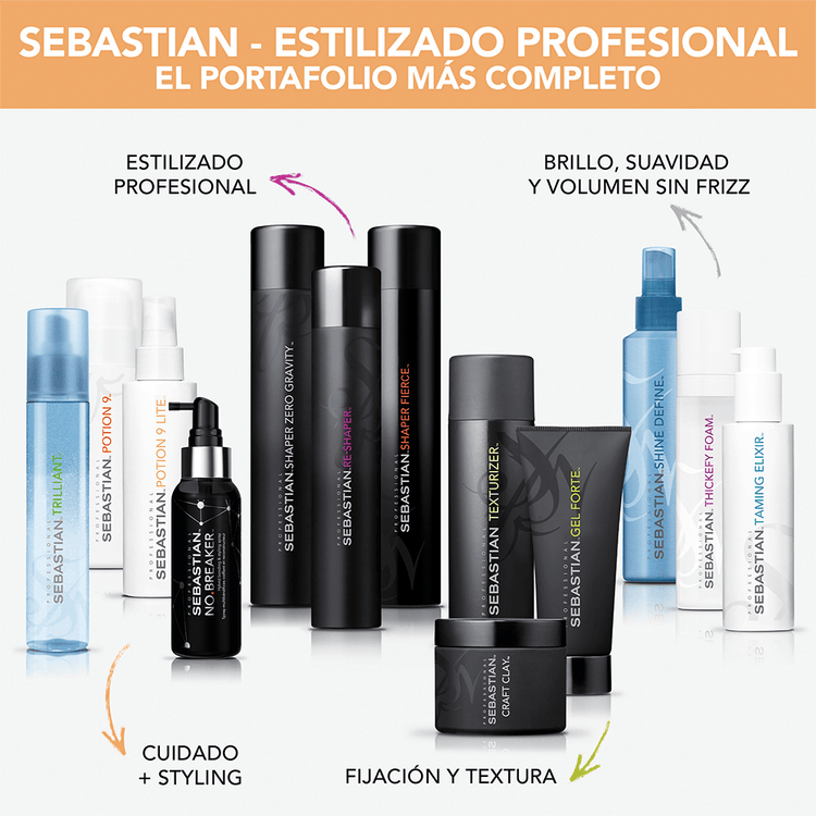 Potion 9 - Tratamiento de estilizado en gel, hidrata, suaviza y protege del calor