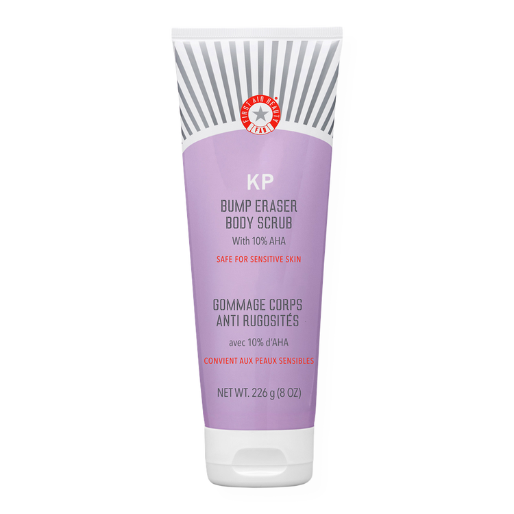 KP Bump Eraser - Exfoliante corporal con 10% de AHA, reduce la apariencia de los granitos