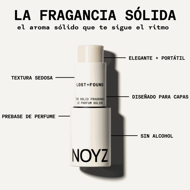 The Solid Fragrance - Lost + Found - Le Parfum, aroma concentrado