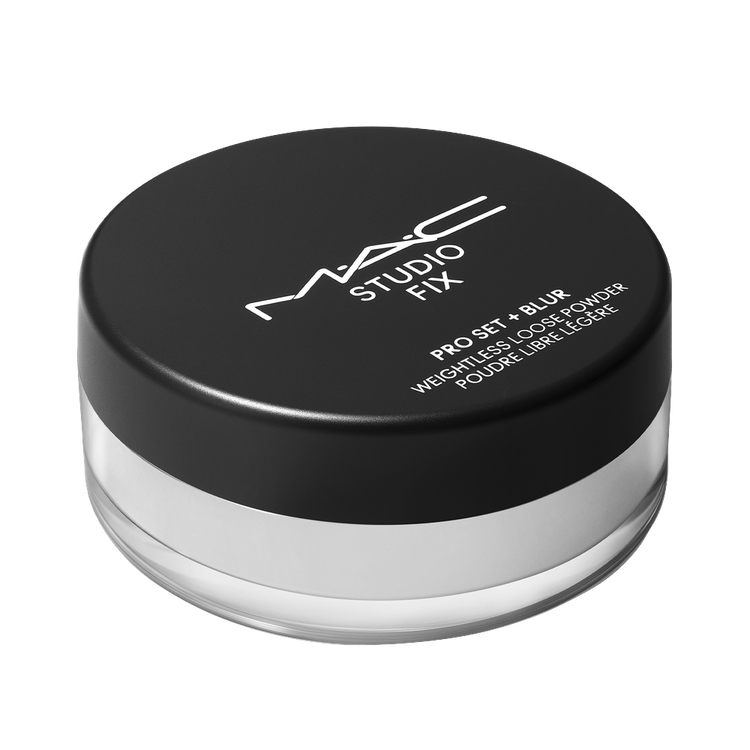 Studio Fix Pro Set + Blur Weightless Loose Powder Polvo fijador fija, matifica y difumina luz