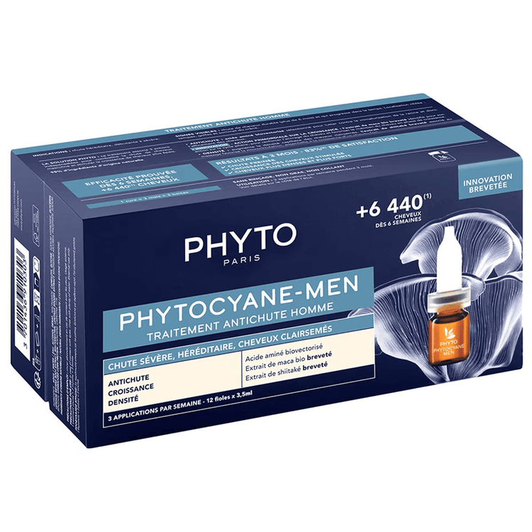 Phytocyane Hombre Ampolletas caída progresiva celebra la diversidad