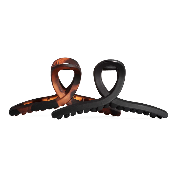 Large Loop Claw Clips - Pinzas para cabello, peina fácilmente