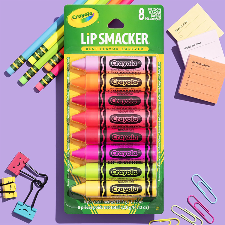 Crayola Bálsamos labiales perfecto para el uso diario
