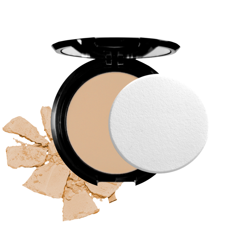 Polvo compacto, acabado mate
