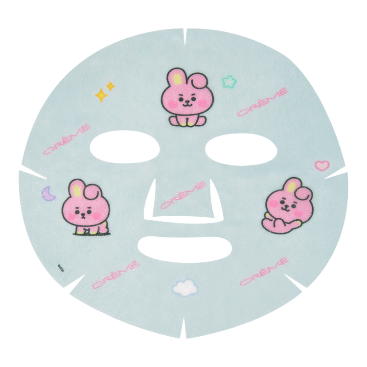 Bt21 Flawless Like Baby Cooky Printed Essence Mascarilla hidrata la piel