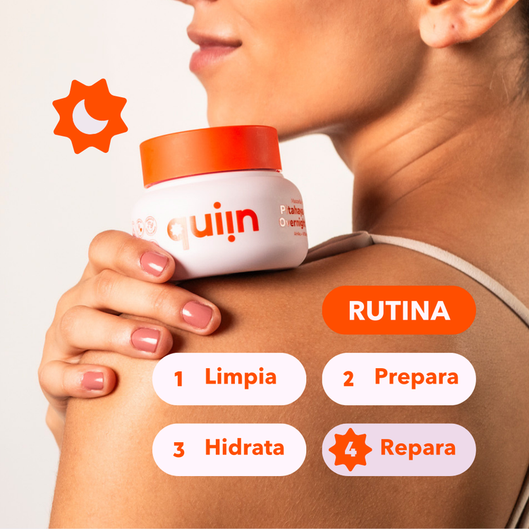 Pitahaya Glow Overnight Mask 50 ML - Mascarilla facial, ilumina y renueva mientras duermes