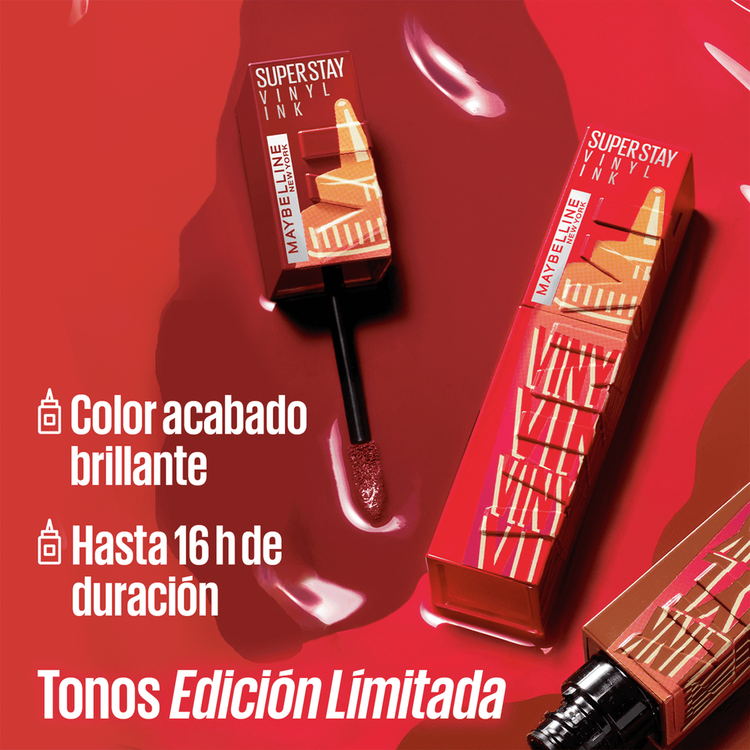 Superstay Vinyl Ink Sauce - Labial liquido, de larga duración