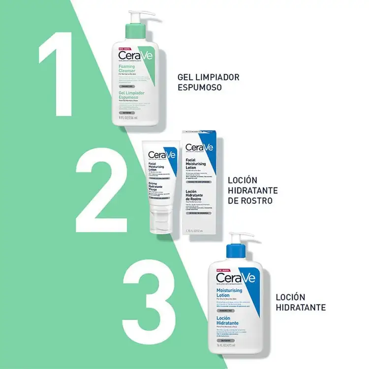 Gel limpiador espumoso, limpieza facial suave