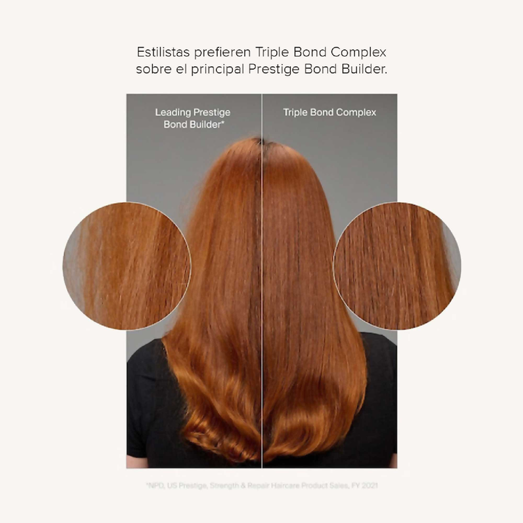 Triple Bond Complex - Tratamiento capilar, fortalece el cabello
