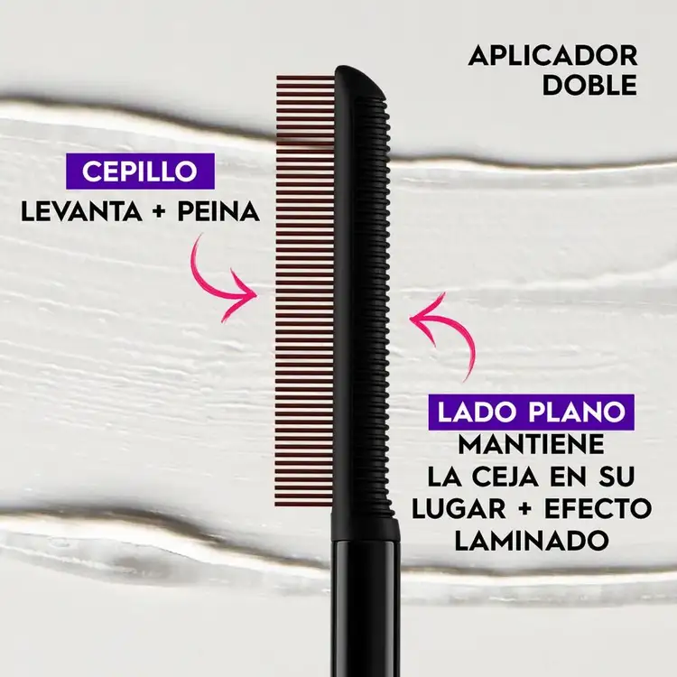 Clear Slick Day Brow Gel Transparente Para Cejas Base de maquillaje fórmula de larga duración