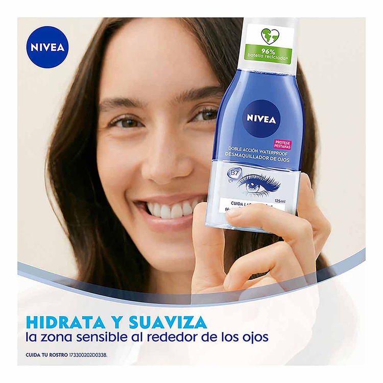 Desmaquillante Bifásico De Ojos desmaquilla y cuida pestañas