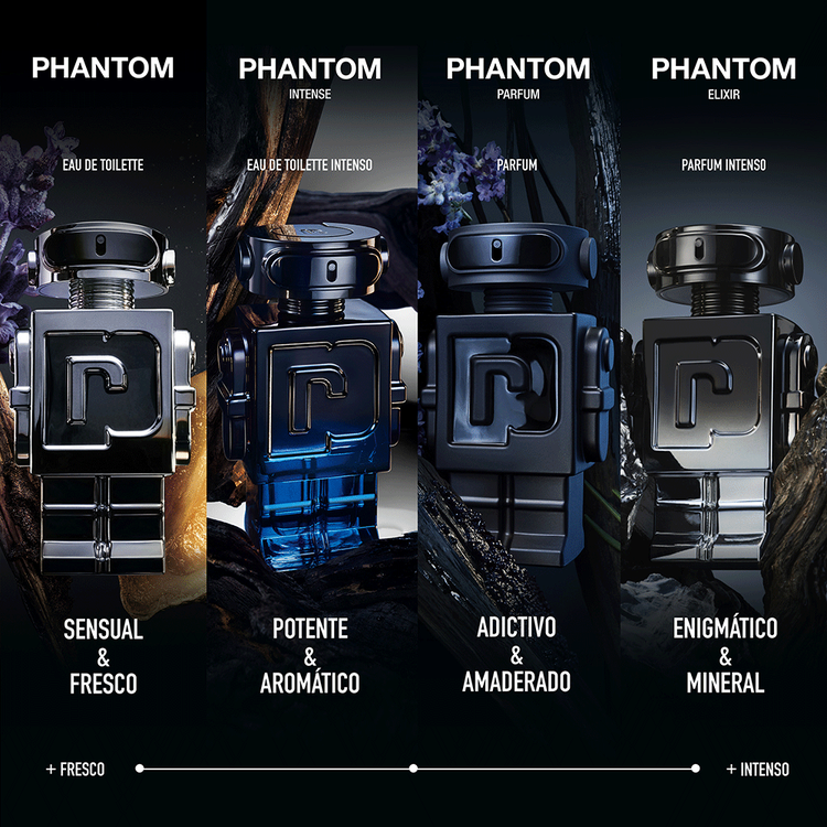 Phantom - Set de regalo, Parfum 100 ml + Desodorante + Mini