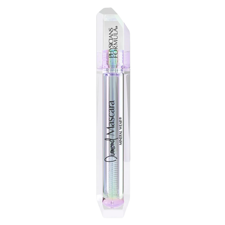 Mineral Wear Mascara Clear Diamond Mascara de pestañas con polvo de diamante