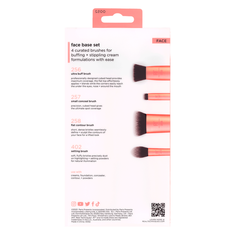 Face Base Makeup Brush Set - Set de brochas de maquillaje