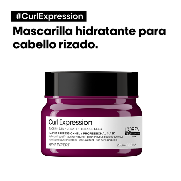 Curl Expression - Mascarilla, define rizos, hidrata y reduce frizz