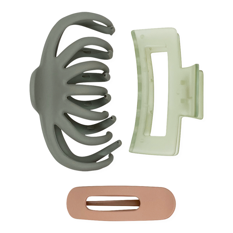 Assorted Claw Clip Set Pinza metálica sujetador de cabello