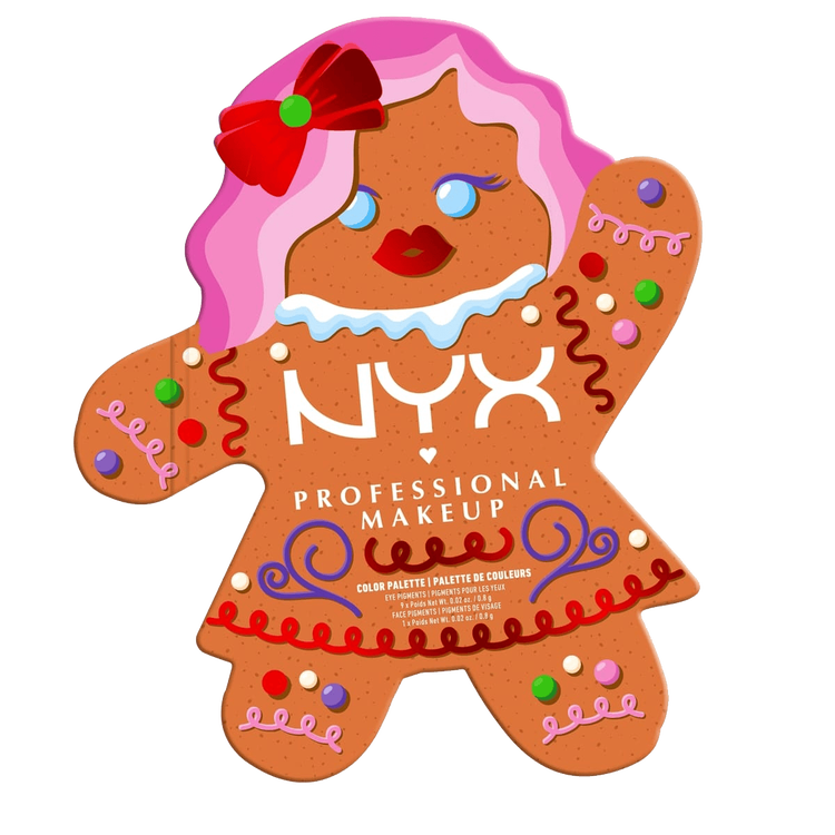 Gingerbaddie - Color Palette, paleta de sombras de edición limitada