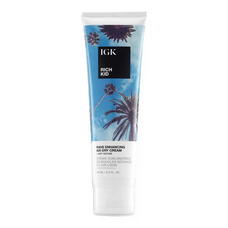 Rich Kid Coconut Oil Gel Aceite para cabello fijación ligera, brillo suave y natural.