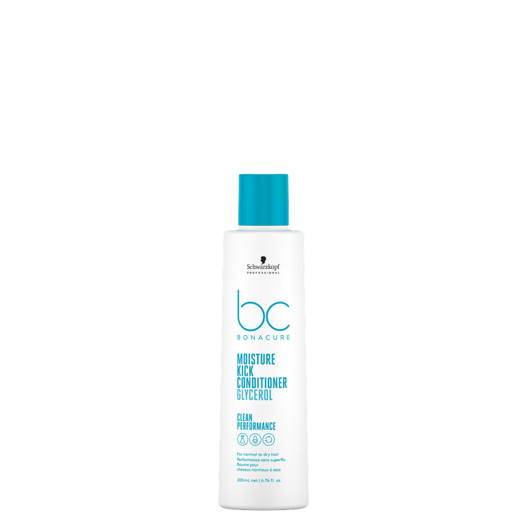 Bonacure Moisture Kick - Acondicionador, fórmula con glicerina para mayor hidratación
