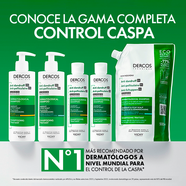 Dercos Shampoo anti caspa seca