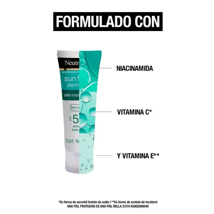 Sun Fresh Derm Care - Protector solar, con tecnología Helioplex XP