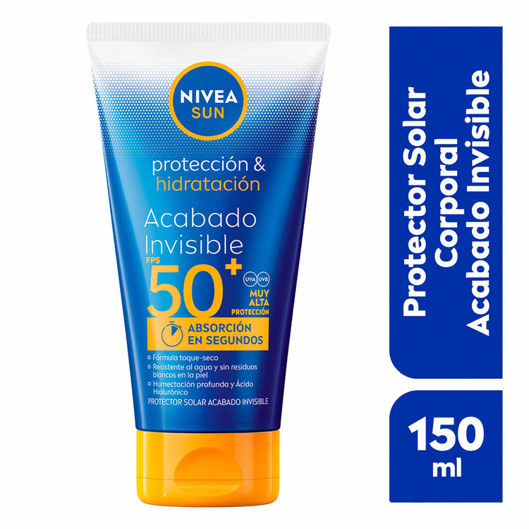 Nivea Sun Protector Solar Corporal textura ligera y confortable