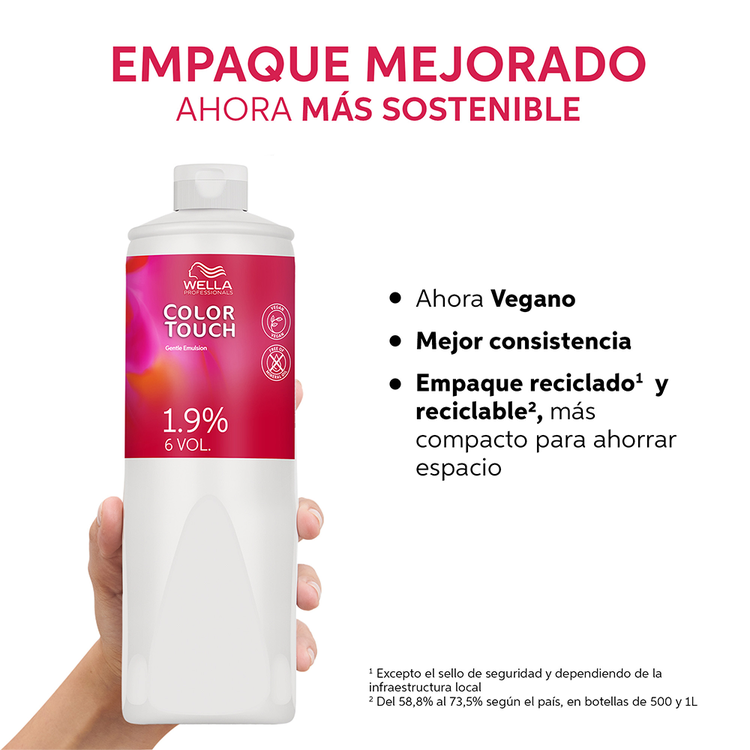 Color Touch - Emulsión, fiel al tono en todo cabello