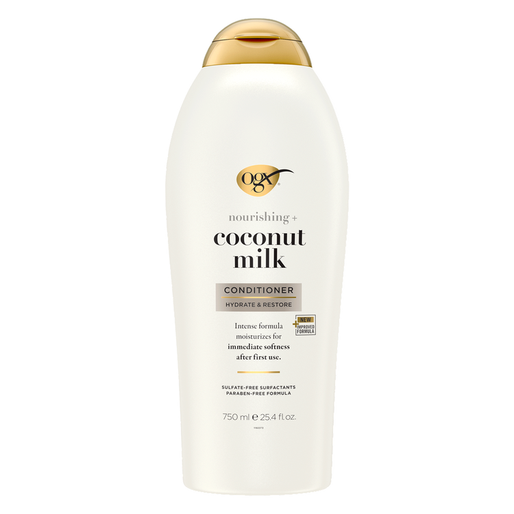 OGX Salon Size Nourishing Coconut Milk - Acondicionador, con leche de coco
