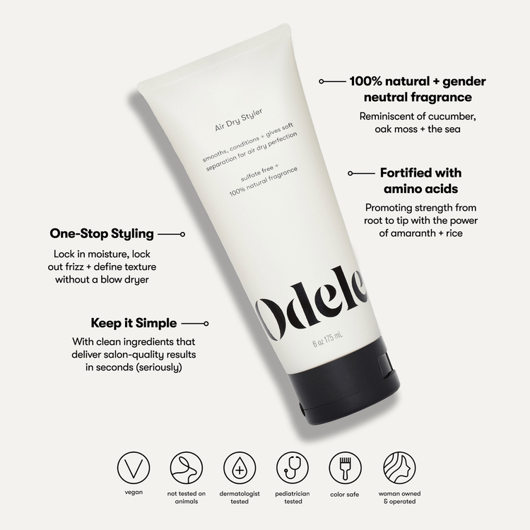 Air Dry Styler Crema estilizadora para el cabello controla el frizz