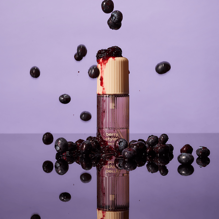 Berry Styles - Bruma corporal, tamaño de viaje aroma afrutado