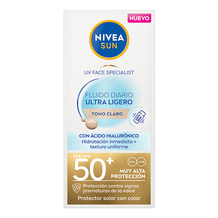 Invisible Protector Solar Facial textura ligera y confortable