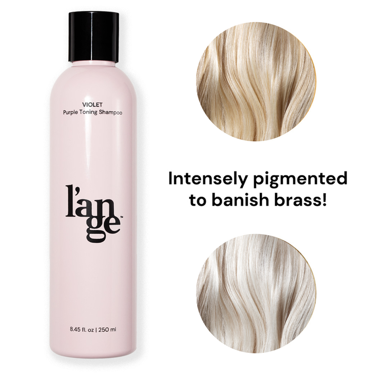 Violet Purple Toning Shampoo restaura el color