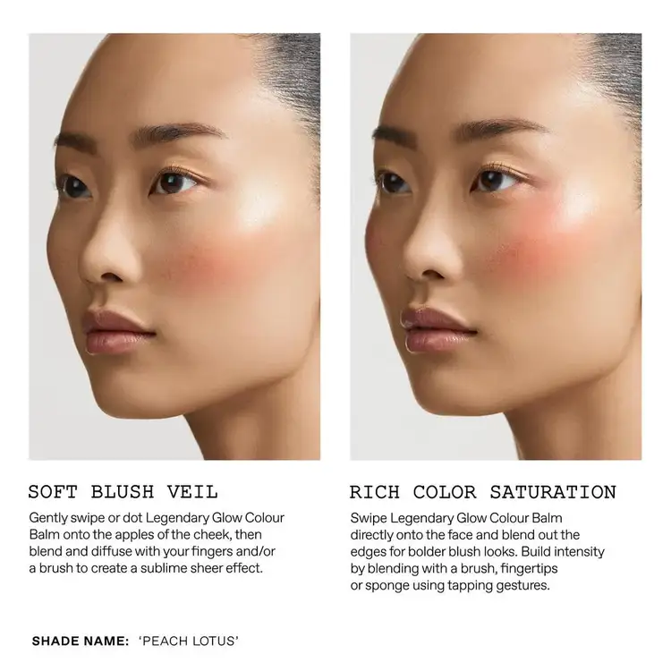 Divine Cream Legendary Glow Color Balm Blush color modulable con brillo natural