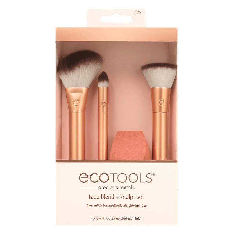 Precious Metals - Set de brochas, para mejillas y ojos