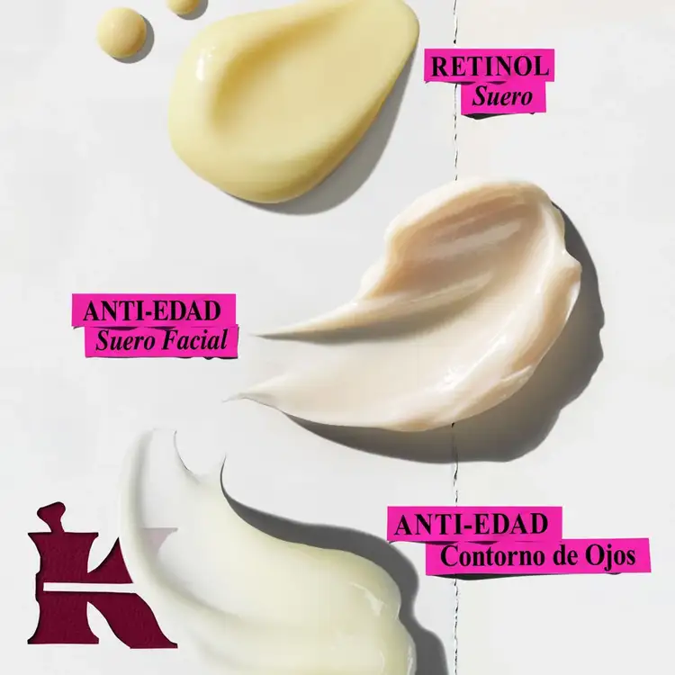 Whats Your Age Again - Set de regalo, crema correctiva + crema correctiva de ojos + suero facial con retinol