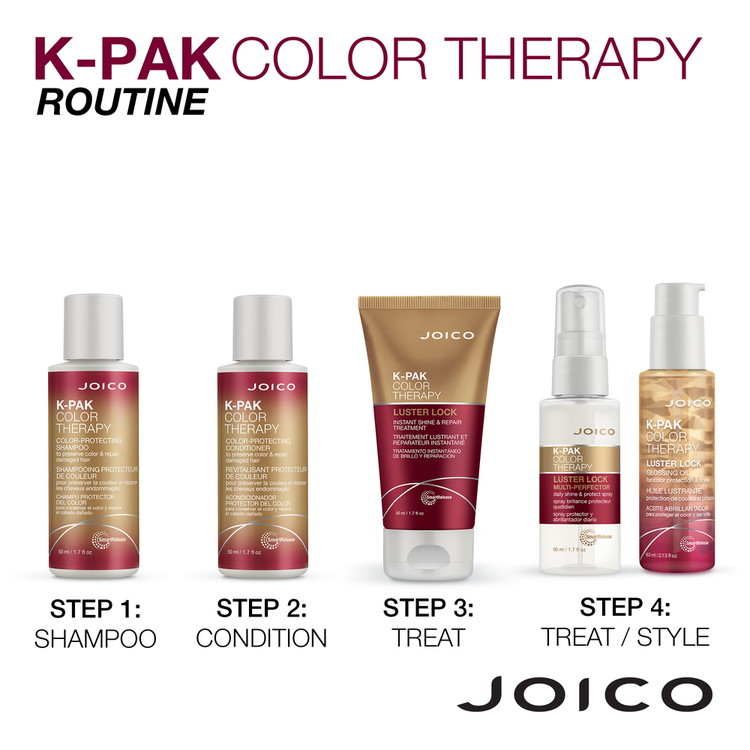 Travel Size K-PAK Color Therapy Acondicionador hidrata el cabello